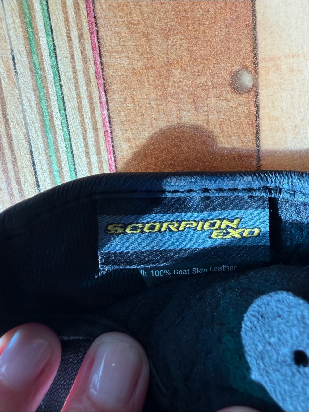 Scorpion EXO Athena Black Motorcycle Gloves - Picture 5 of 5